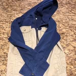 Boys jacket with hood